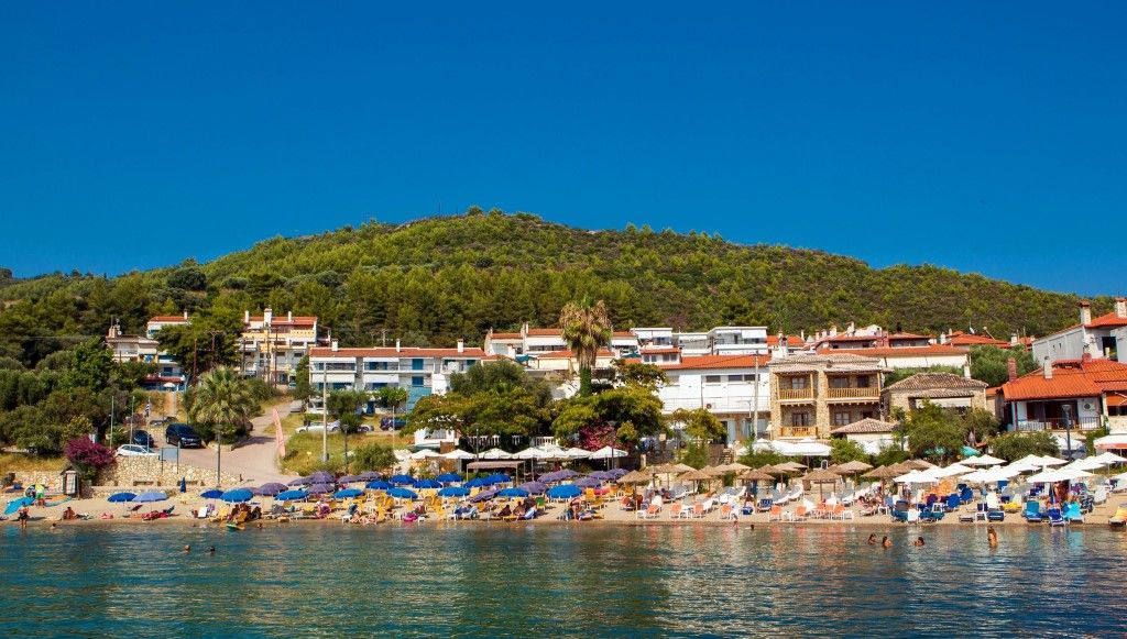 Xenios Loutra Village Beach Hotel Agia Paraskevi  Esterno foto
